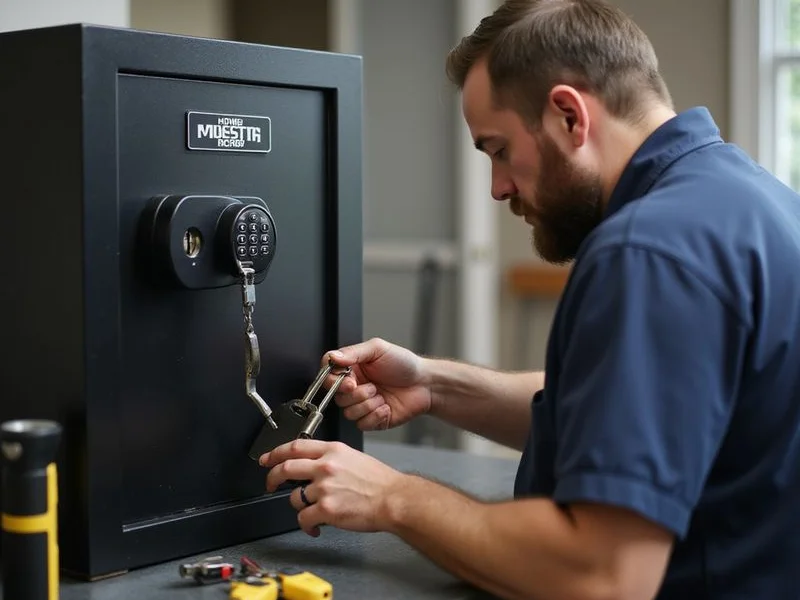 Safe Box Unlocking & Repair — work detail